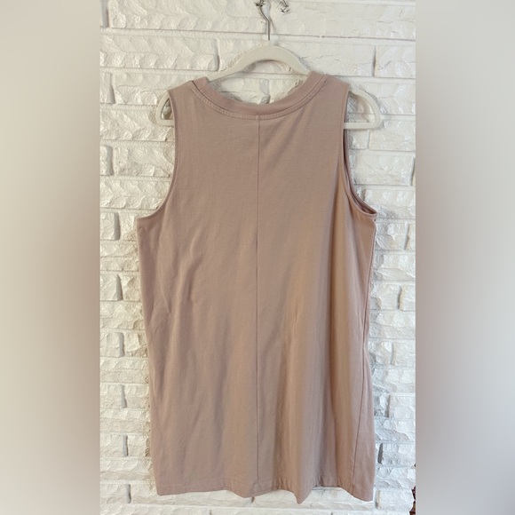 A New Day Crew Neck Dusty Pink Dress - Picture 4 of 4